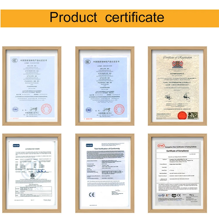 product certificate product certificate